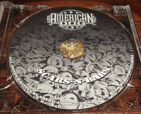 American Dog : Scars-N-Bars (CD, Album)