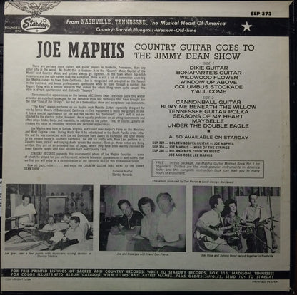 Joe Maphis : Country Guitar Goes On The Jimmy Dean Show (LP)