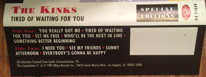 The Kinks : Tired Of Waiting For You (Cass, Comp, SR)