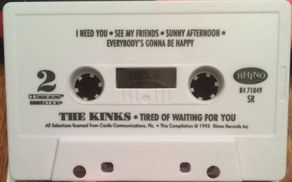 The Kinks : Tired Of Waiting For You (Cass, Comp, SR)