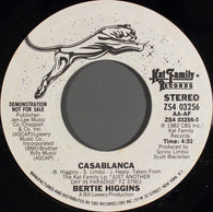 Bertie Higgins : Casablanca (7", Promo)