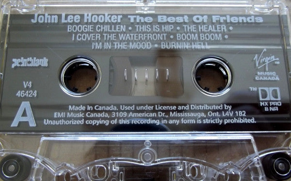 John Lee Hooker : The Best Of Friends (Cass, Album, Comp, Dol)