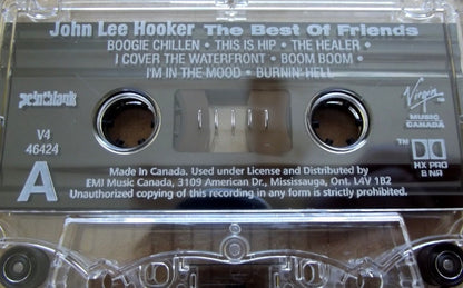 John Lee Hooker : The Best Of Friends (Cass, Album, Comp, Dol)