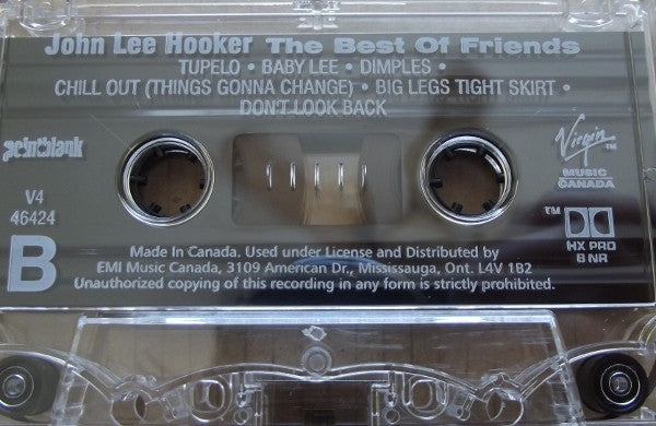 John Lee Hooker : The Best Of Friends (Cass, Album, Comp, Dol)