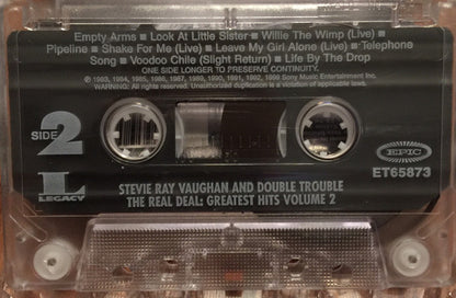 Stevie Ray Vaughan & Double Trouble : The Real Deal: Greatest Hits Volume 2 (Cass, Comp)