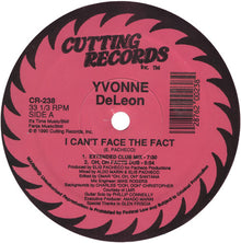 Yvonne DeLeon : I Can't Face The Fact (12", Single)