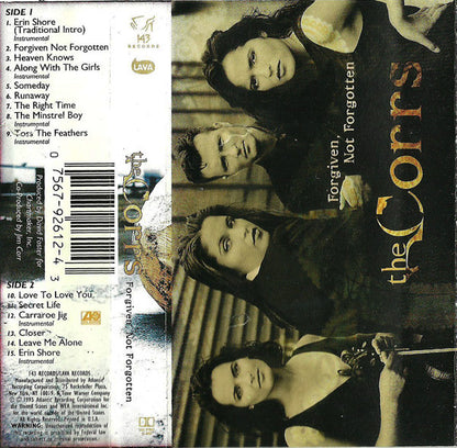 The Corrs : Forgiven, Not Forgotten (Cass, Album, SR)