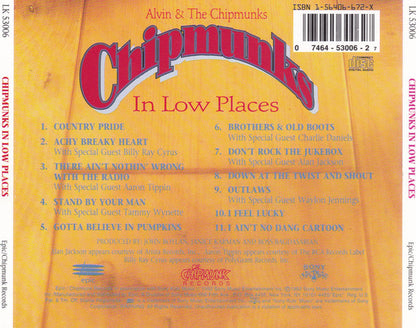 The Chipmunks : Chipmunks In Low Places (CD, Album)