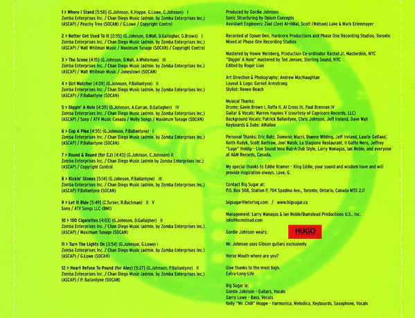 Big Sugar : Heated (CD, Album)