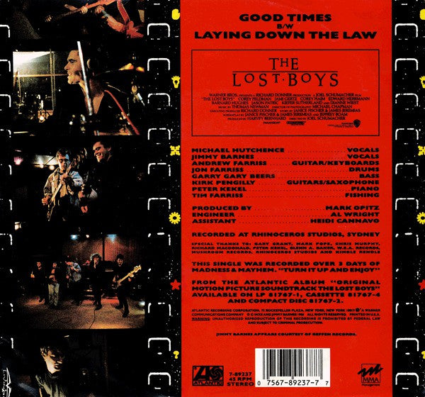 INXS And Jimmy Barnes : Good Times (7", Single, SP)