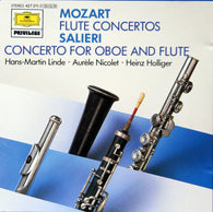 Wolfgang Amadeus Mozart, Antonio Salieri, Hans-Martin Linde, Aurèle Nicolet, Heinz Holliger : Flute Concertos, Concerto For Oboe & Flute (CD, Comp)