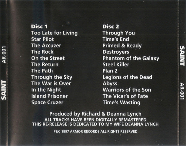 Saint (14) : Saint (2xCD, Comp, RM)