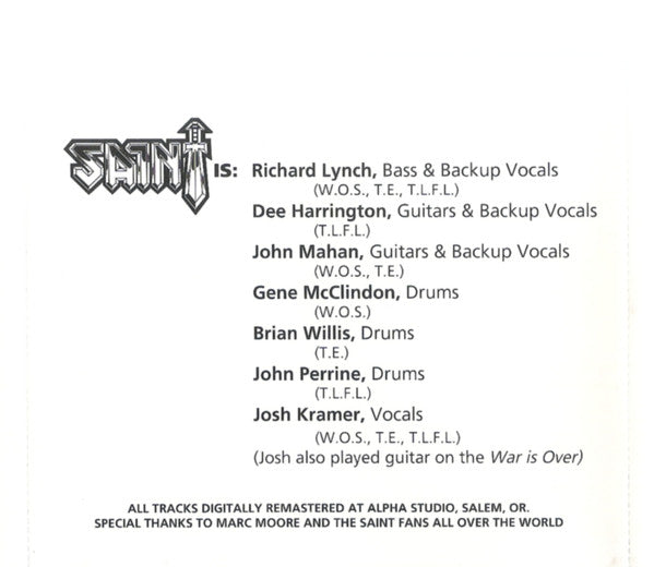 Saint (14) : Saint (2xCD, Comp, RM)