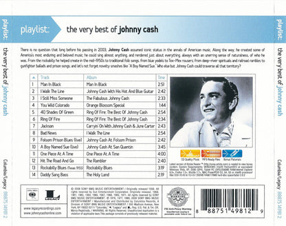 Johnny Cash : Playlist: The Very Best Of Johnny Cash (CD, Comp, Enh)