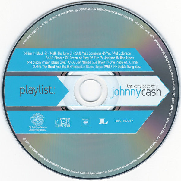 Johnny Cash : Playlist: The Very Best Of Johnny Cash (CD, Comp, Enh)