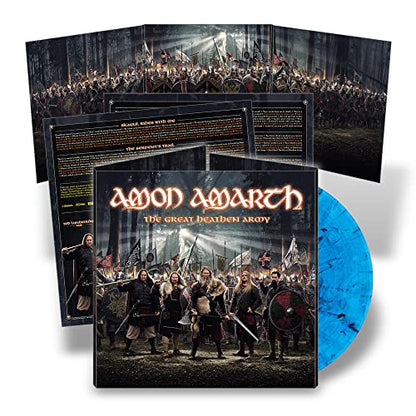 Amon Amarth - The Great Heathen Army (Black & Blue Marble Vinyl)