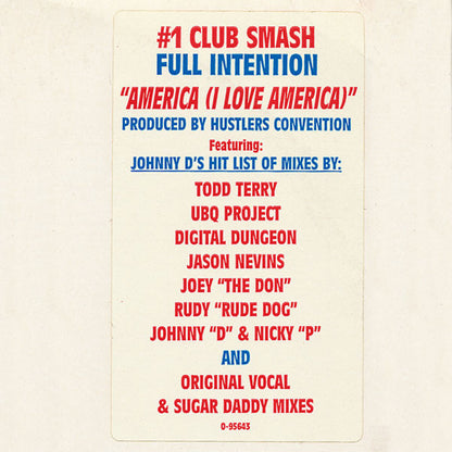 Full Intention : America (I Love America) (2x12", Promo)