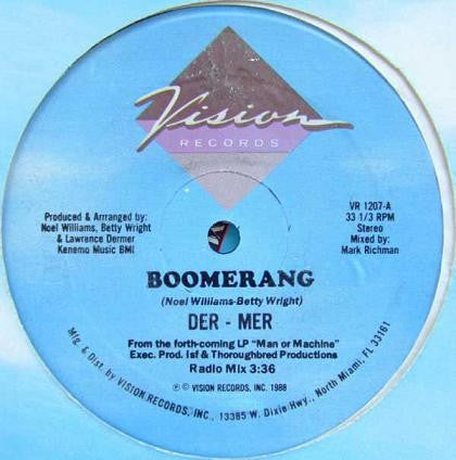 Der Mer : Boomerang (12")
