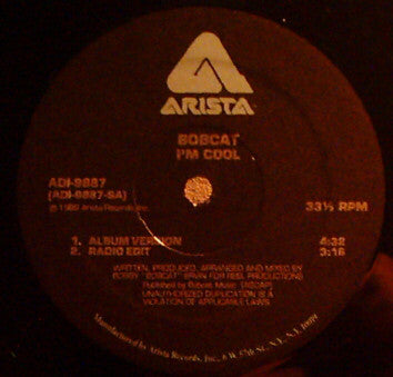 Bobcat : I'm Cool (12")