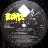 Yall So Stupid : Van Full Of Pakistans (12", Promo)