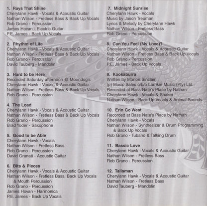 Cherylann Hawk : Live @ Moondog's (CD, Album)