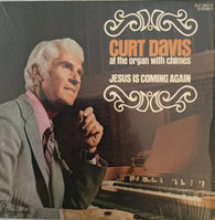 Curt Davis (2) : Curt Davis At The Organ And Chimes Jesus Is Coming Again (LP)