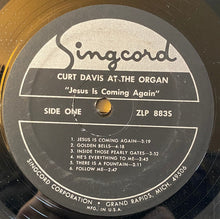 Curt Davis (2) : Curt Davis At The Organ And Chimes Jesus Is Coming Again (LP)