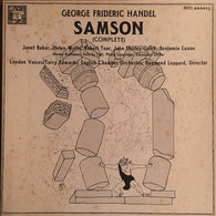 Georg Friedrich Händel, Raymond Leppard, English Chamber Orchestra, London Voices, Newburgh Hamilton, John Milton (2) : Samson Oratorio (Complete) (4xLP, Box)