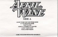 April Wine : April Wine (Cass, Promo, HX )