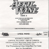 April Wine : April Wine (Cass, Promo, HX )