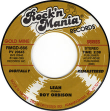 Roy Orbison : Leah / Pretty One (7", Single, RE, RM)