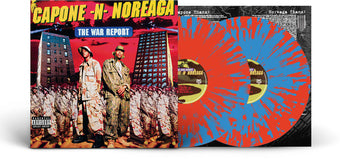 Capone-N-Noreaga - The War Report (Clear Vinyl with Red & Blue Splatter Vinyl) [Explicit Content]