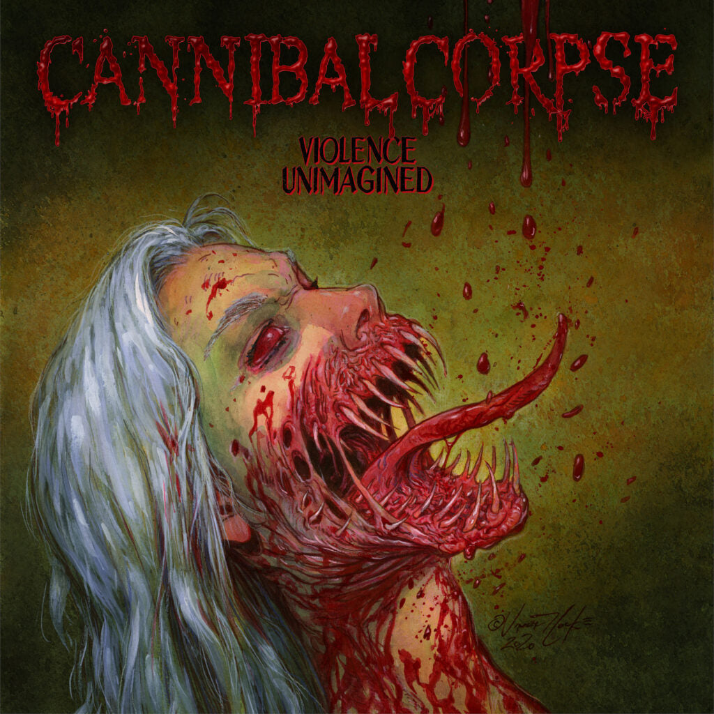 Cannibal Corpse - Violence Unimagined (Bone White with Red Vinyl)