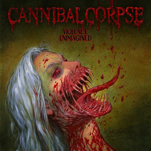 Cannibal Corpse - Violence Unimagined (Bone White with Red Vinyl)