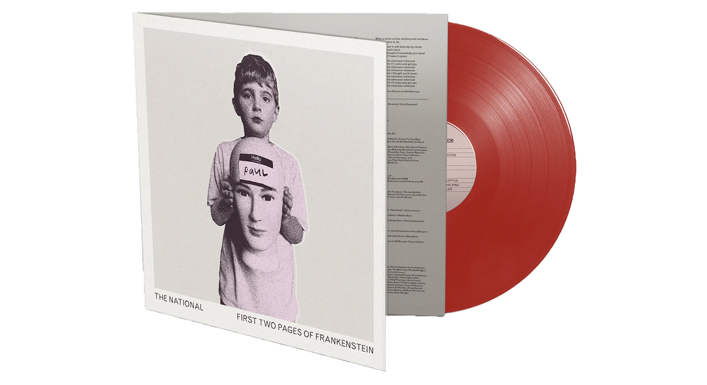 The National - First Two Pages of Frankenstein (Indie Exclusive, Red Vinyl) Taylor Swift Pheobe Bridgers