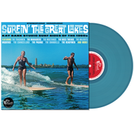 Various Artists - Surfin' The Great Lakes: Kay Bank Studio Surf Sides Of The 1960s (RSD 2023, Seaglass Blue LP Vinyl)