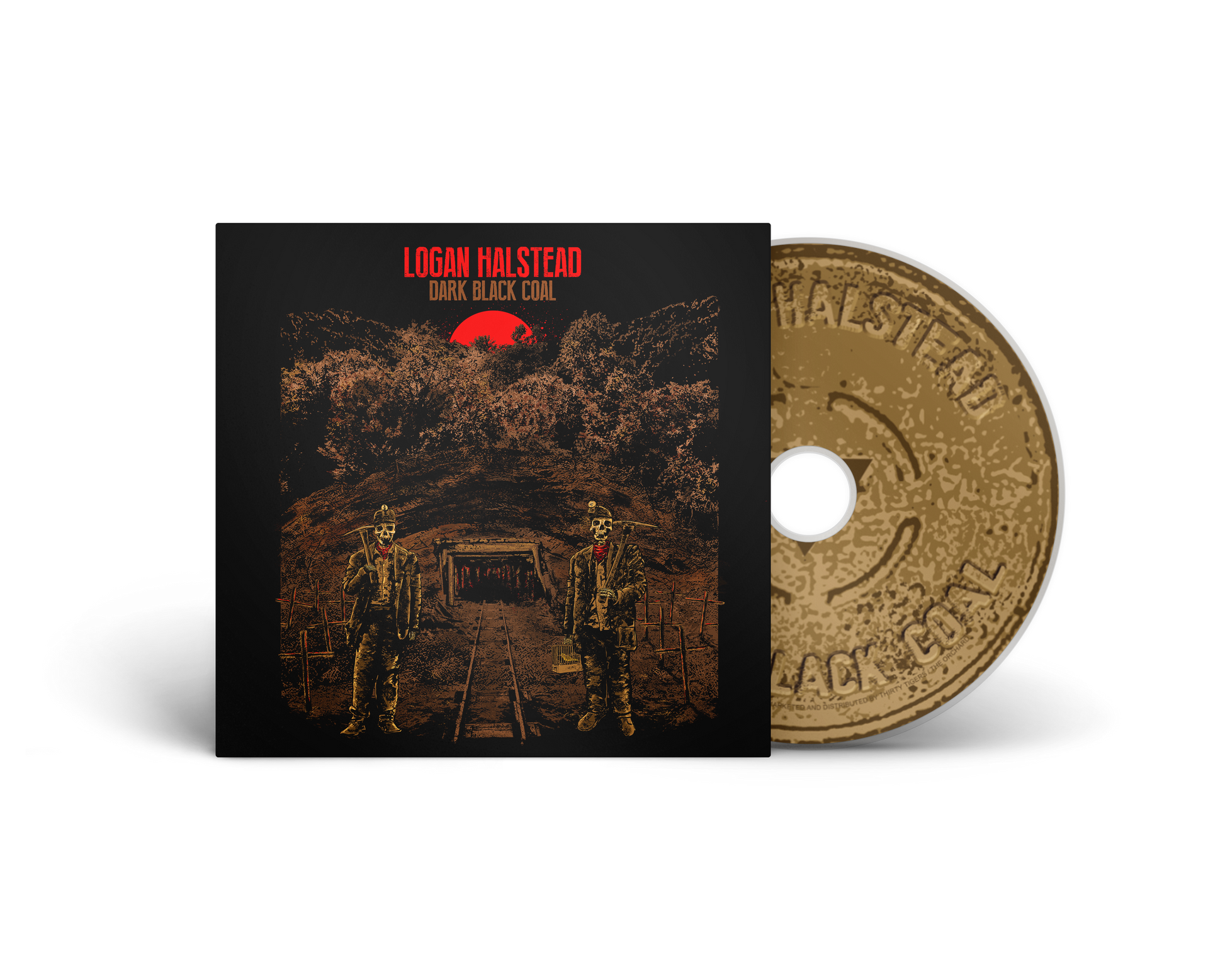 Logan Halstead - Dark Black Coal (CD)