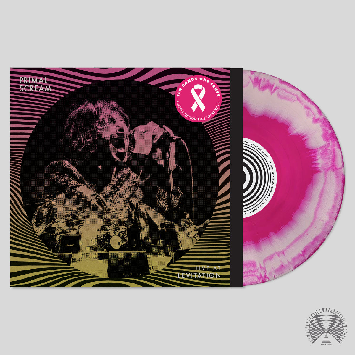 Primal Scream - Live At Levitation (Ten Bands One Cause Pink Vinyl 2021)