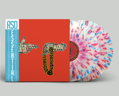 Run The Jewels - Run The Jewels 2 (RSD Essentials Clear with Red & Teal Splatter Vinyl)