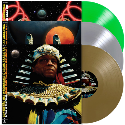 Sun Ra - Space Is The Place (Boxset,  Silver, Gold, Green LP Vinyl, DVD & BluRay)