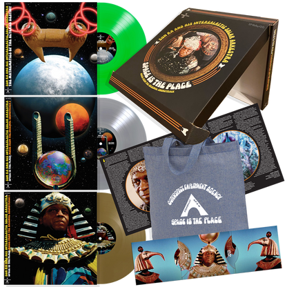 Sun Ra - Space Is The Place (Boxset,  Silver, Gold, Green LP Vinyl, DVD & BluRay)