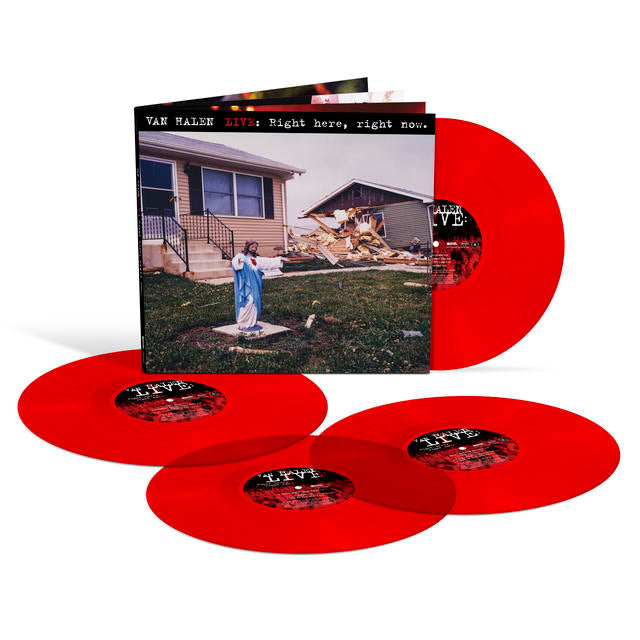 Van Halen - LIVE: Right Here, Right Now (RSD 2023, 4LP Red Vinyl)