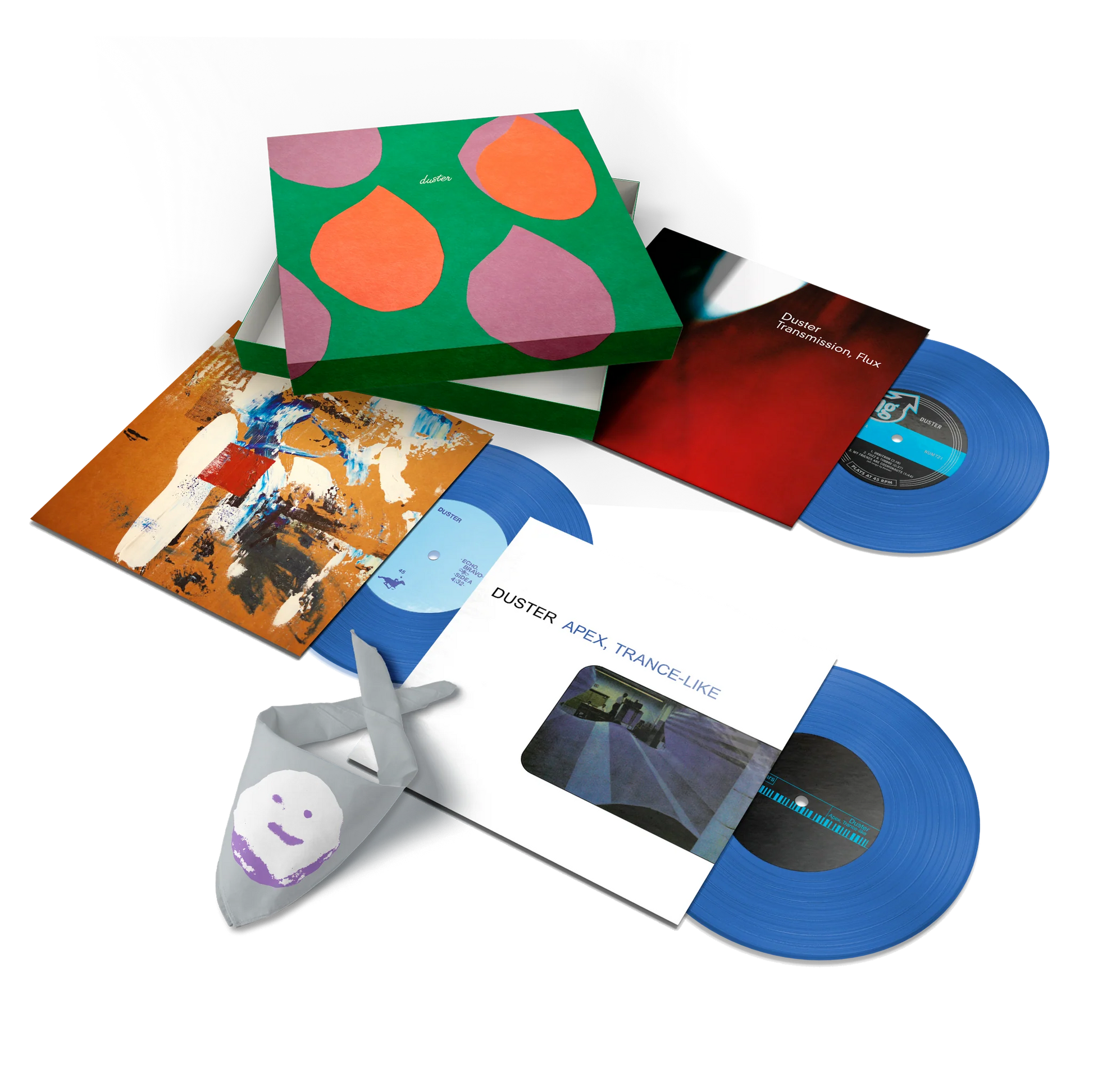 Duster - Moods, Modes (Ocean Blue 7inch Vinyl Box)