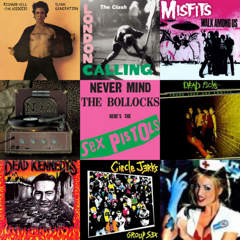 Punk Records Discovery Box | Mystery Vinyl Records Box