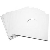 45RPM White Paper Sleeves