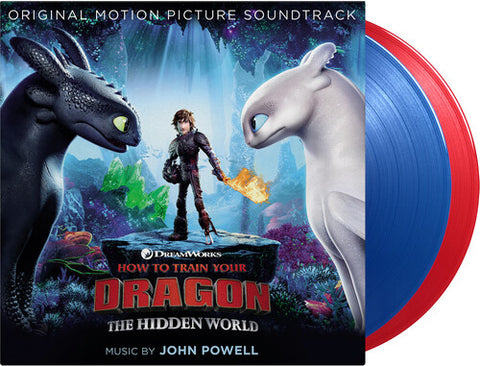 John Powell -  How To Train Your Dragon 3: The Hidden (Red and Blue Vinyl, Soundtrack)