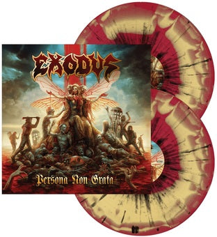 Exodus - Persona Non Grata (Red & Mustard w/ Black Splatter Vinyl)