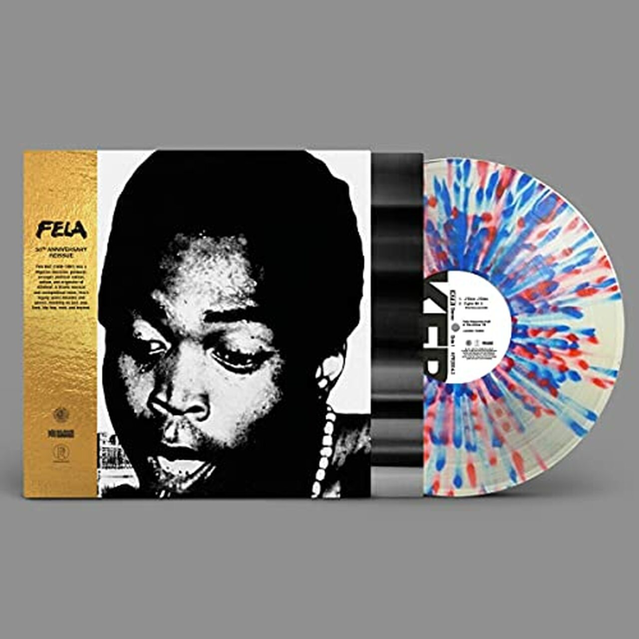 Fela Kuti - London Scene (Clear w. Red, White, Blue Splatter)
