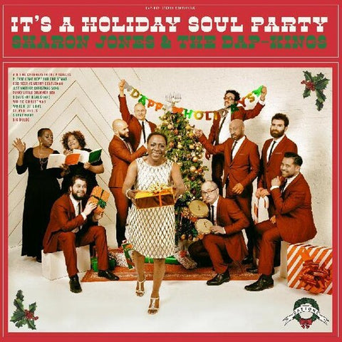 Sharon Jones & the Dap-Kings - It's A Holiday Soul Party (Candy Cane Vinyl)