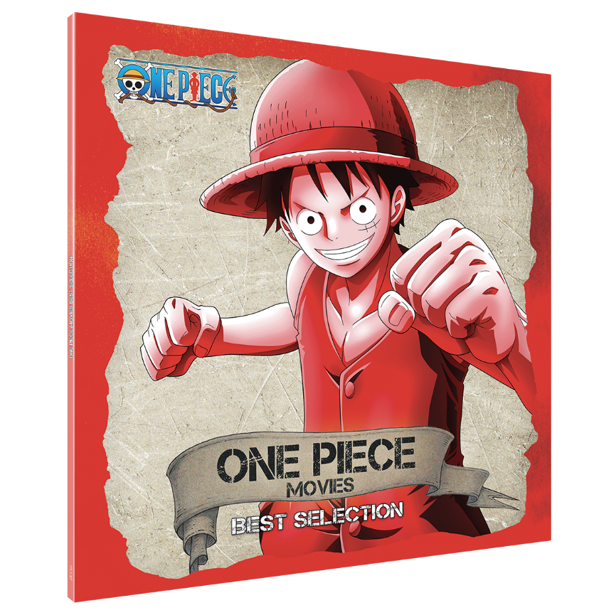 One Piece Movies Best Selection - Limited Edition Red + Blue Vinyl (O.S.T.) [Import]